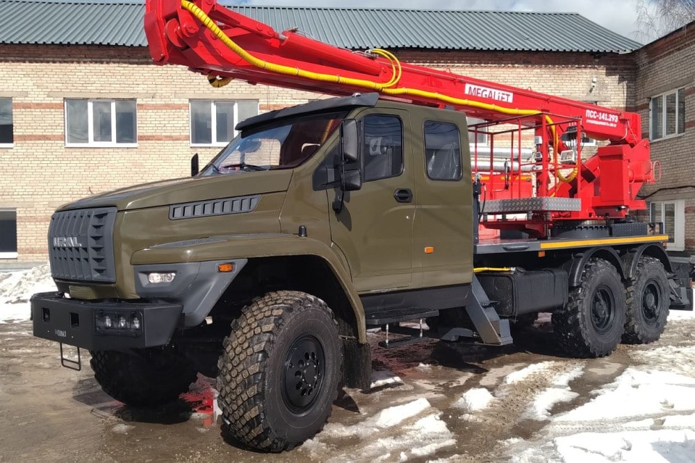 автогидроподъемник урал некст
