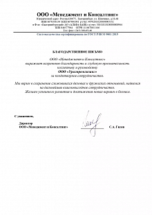 ООО «Менеджмент и Консалтинг»